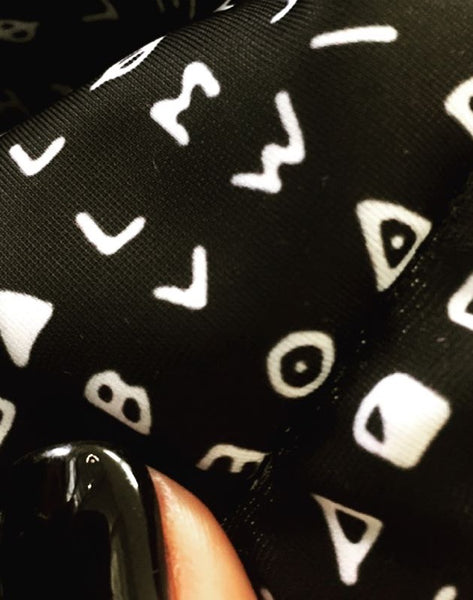 Zodiac Cipher High Waisted Cheeky Bottoms
