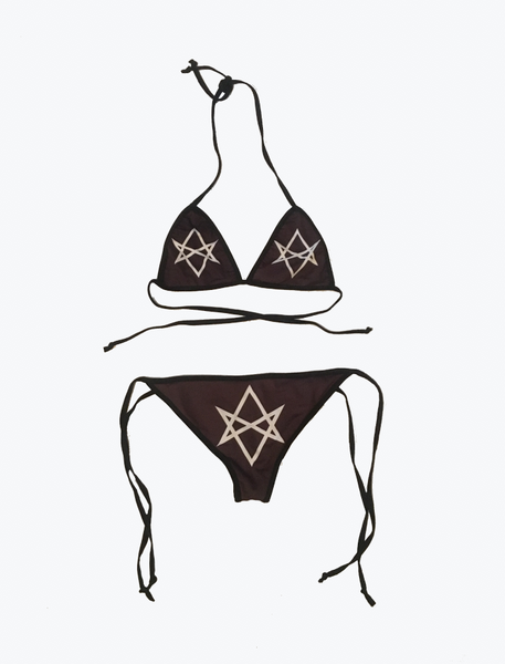 Two Tone Unicursal Hexagram Bikini
